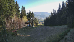 Výstupní stanice lanové dráhy