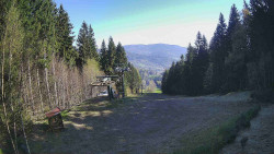 Výstupní stanice lanové dráhy