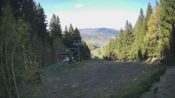 Výstupní stanice lanové dráhy