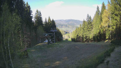 Výstupní stanice lanové dráhy