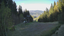 Výstupní stanice lanové dráhy