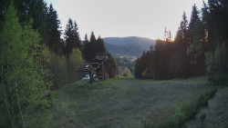 Výstupní stanice lanové dráhy