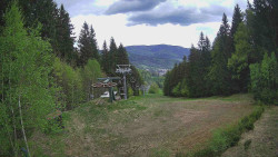 Výstupní stanice lanové dráhy