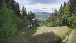 Výstupní stanice lanové dráhy