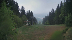 Výstupní stanice lanové dráhy