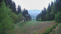 Výstupní stanice lanové dráhy