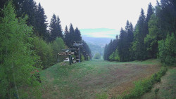 Výstupní stanice lanové dráhy