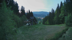 Výstupní stanice lanové dráhy