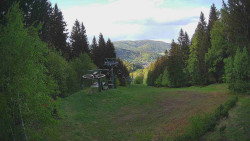 Výstupní stanice lanové dráhy