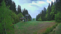 Výstupní stanice lanové dráhy