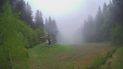 Výstupní stanice lanové dráhy