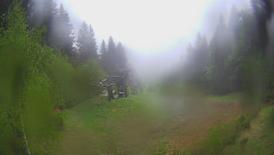 Výstupní stanice lanové dráhy
