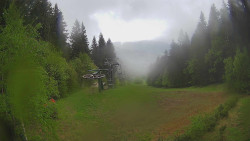 Výstupní stanice lanové dráhy