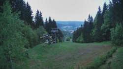 Výstupní stanice lanové dráhy