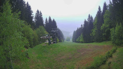 Výstupní stanice lanové dráhy