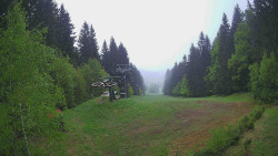 Výstupní stanice lanové dráhy