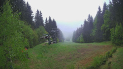 Výstupní stanice lanové dráhy