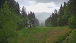 Výstupní stanice lanové dráhy