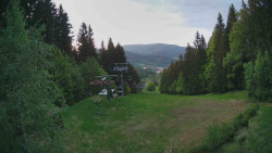 Výstupní stanice lanové dráhy