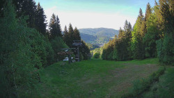 Výstupní stanice lanové dráhy