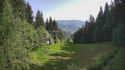 Výstupní stanice lanové dráhy