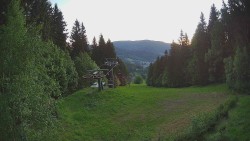 Výstupní stanice lanové dráhy