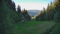 Výstupní stanice lanové dráhy