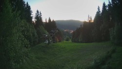 Výstupní stanice lanové dráhy