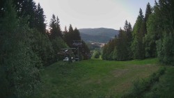 Výstupní stanice lanové dráhy