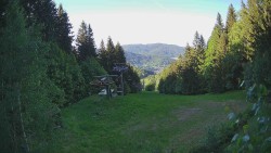 Výstupní stanice lanové dráhy