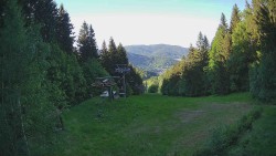 Výstupní stanice lanové dráhy