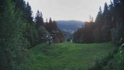 Výstupní stanice lanové dráhy