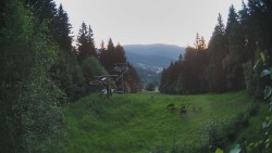 Výstupní stanice lanové dráhy