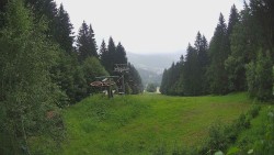 Výstupní stanice lanové dráhy