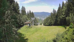 Bergstation der Seilbahn