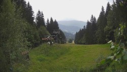 Bergstation der Seilbahn