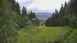 Bergstation der Seilbahn