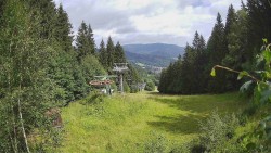 Bergstation der Seilbahn