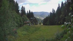Výstupní stanice lanové dráhy
