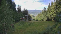 Bergstation der Seilbahn