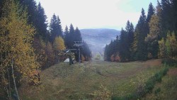 Výstupní stanice lanové dráhy