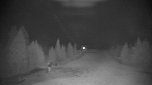 Ski areál Branná - Výstup z lanovky - 8.5.2024 v 01:00