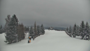 Ski areál Branná - Výstup z lanovky - 13.1.2026 v 08:00 Ski areál Branná - Výstup z lanovky - 13.1.2026 v 08:00