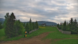 Výstup z lanovky