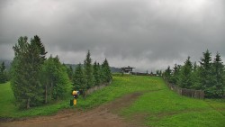 Výstup z lanovky