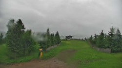Výstup z lanovky
