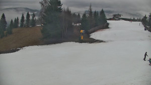 Ski areál Branná - Ski Branná - horní kamera - 11.12.2025 v 10:00 Ski areál Branná - Ski Branná - horní kamera - 11.12.2025 v 10:00