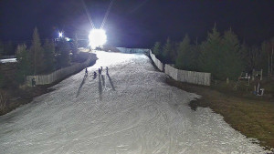 Ski areál Branná - Červená sjezdovka Jednička - 24.2.2023 v 19:00