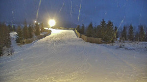 Ski areál Branná - Červená sjezdovka Jednička - 25.2.2023 v 18:00