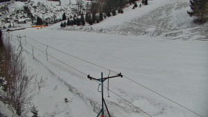 Ski areál Branná - Červená sjezdovka Jednička - 27.2.2023 v 07:00
